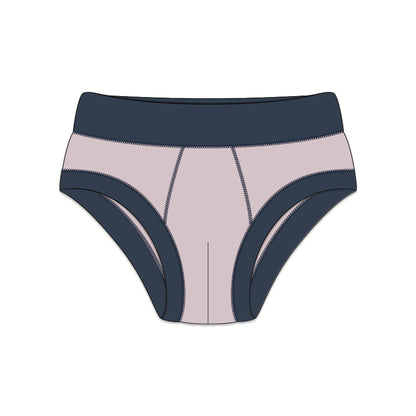 PREORDER | Organic Cotton Boy Briefs | Multi-pack | 5 colors | Stars & Leaves