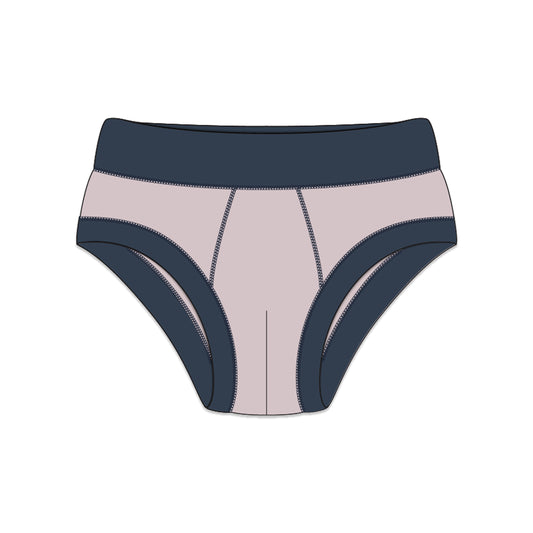 PREORDER | Organic Cotton Boy Briefs | Multi-pack | 5 colors | Stars & Leaves