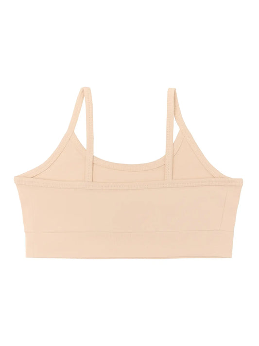 Leela Girls’ Bralette & Hipster Set – Beige