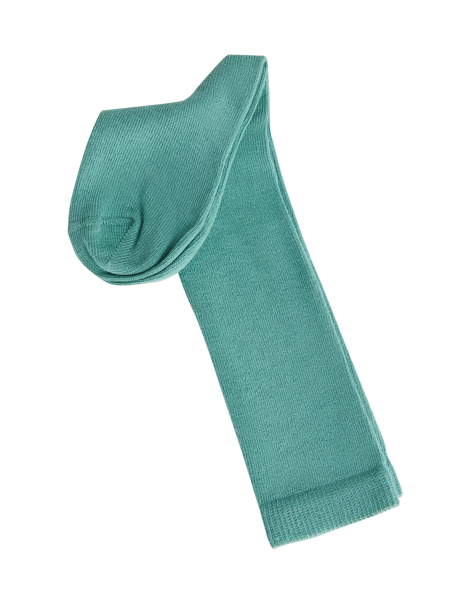Leela Cotton Organic Cotton Knee-High Kids Socks, 6-Pack | Mint Green