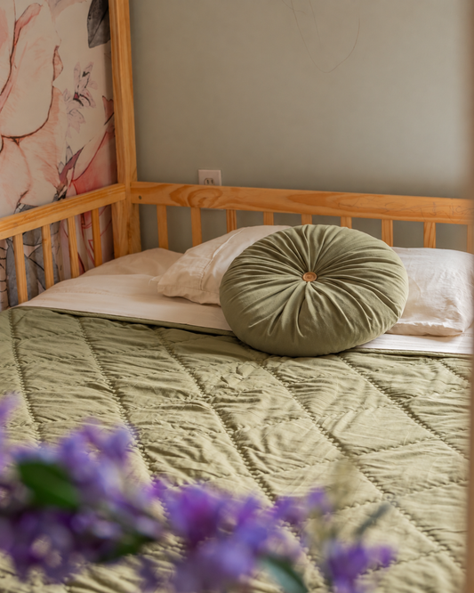 Earthspun Organic Cambric Cotton Twin Size ( 66