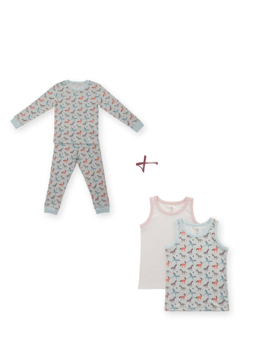 Unicorn Pajama & Tank Combo Bundle