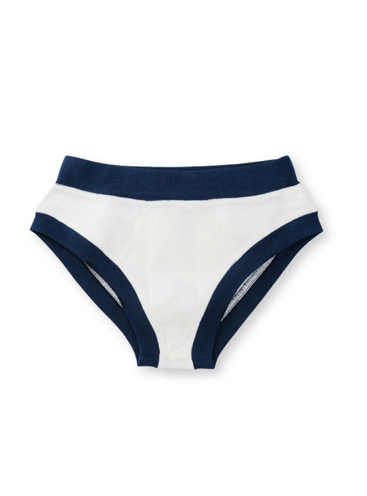 Organic Cotton Boy Briefs | Multi-pack | 5 colors | Stars & Leaves