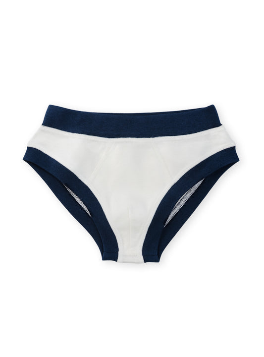 Organic Cotton Boy Briefs | Multi-pack | 5 colors | Stars & Leaves