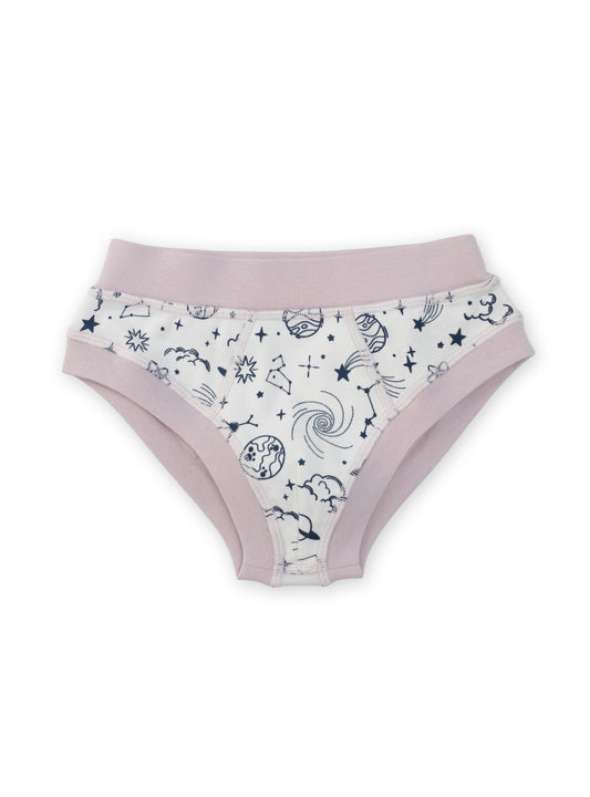 Organic Cotton Boy Briefs | Multi-pack | 5 colors | Stars & Leaves