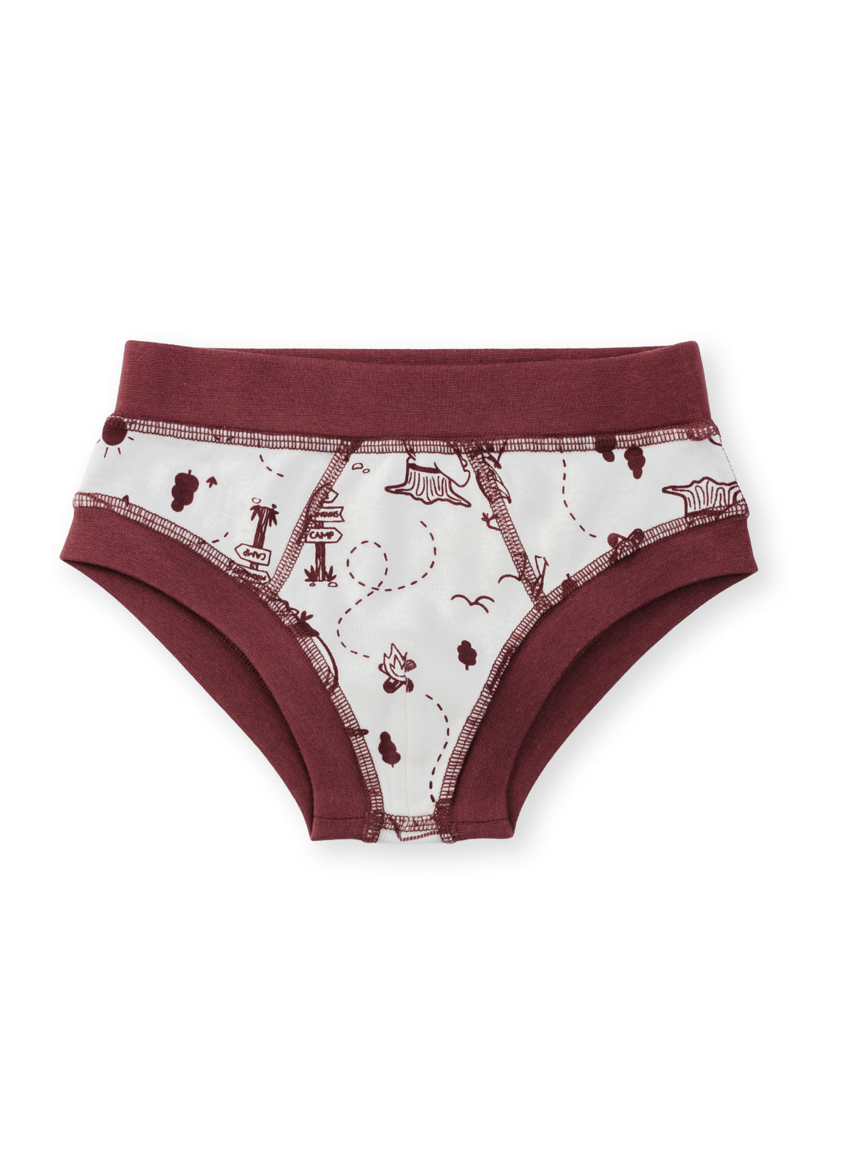 Organic Cotton Boy Briefs | Multi-pack | 5 colors | Berry Hues