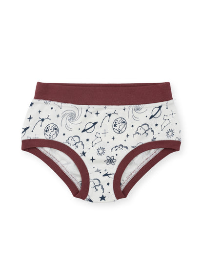 Organic Cotton Girls' Briefs Multi-pack | 5 colors | Berry Hues