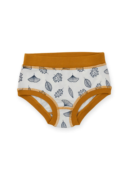 Organic Cotton Girls' Briefs Multi-pack | 5 colors | Leafy Hues
