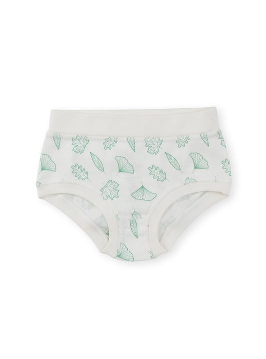 Organic Cotton Girls' Briefs Multi-pack | 5 colors | Leafy Hues