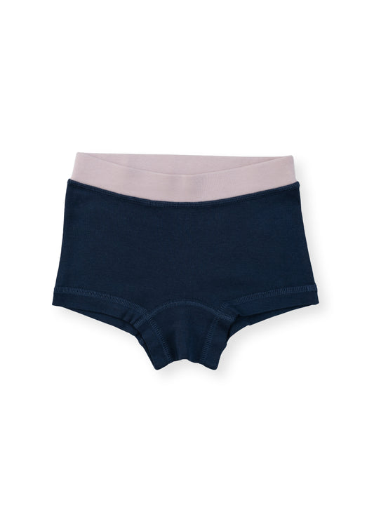Organic Cotton Boy Short Briefs for Girls | Multi-pack | 5 colors | Berry Hues