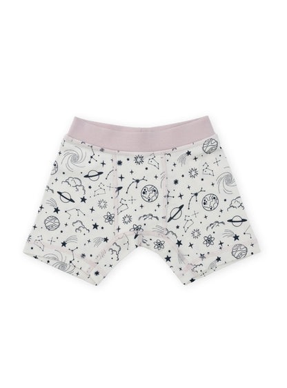 Organic Cotton Boy Boxer Briefs | Multi-pack | 5 colors | Stars & Leaves