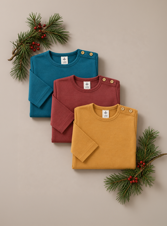 Leela Cotton Long Sleeve Tee bundle (Bundle of 3)