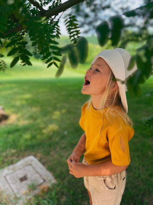 Organic Cotton Willow Tee in Tassel
