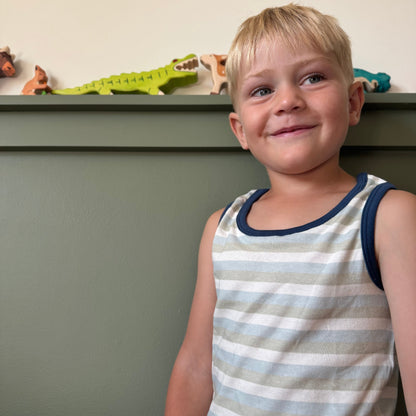 Organic Cotton Tank, 2-Pack | Woodland + Striped