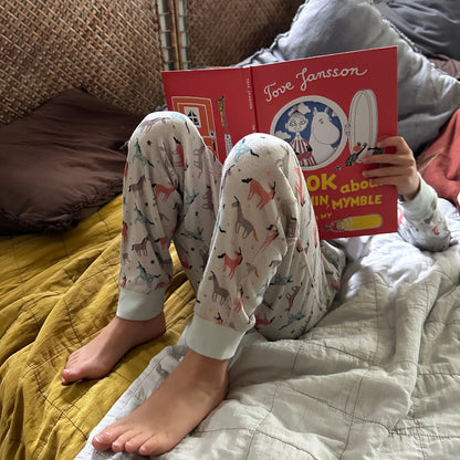 Organic Cotton Long-Sleeve Pajamas | Unicorn