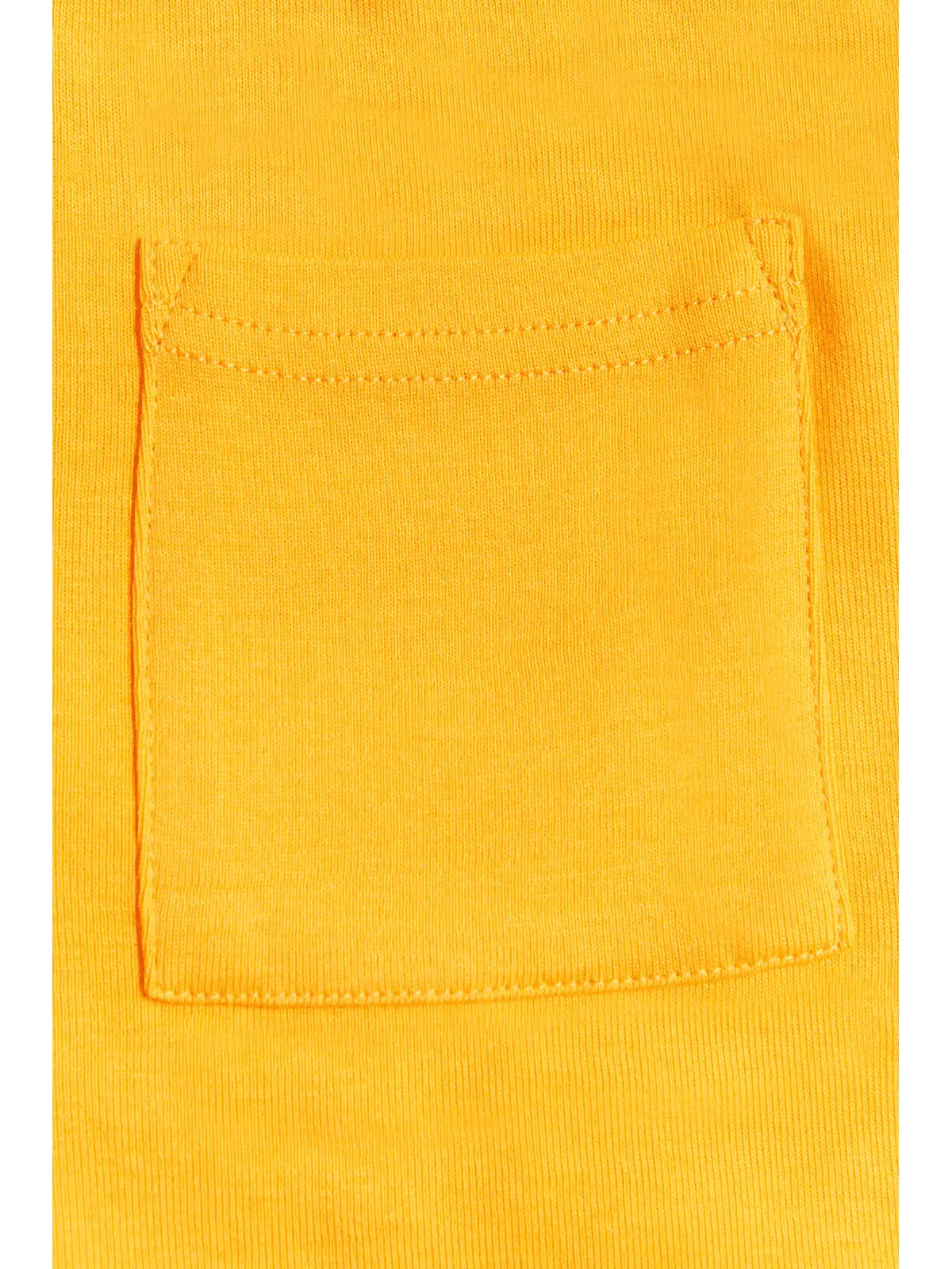 Leela Cotton Organic Cotton Pull On Short in Yellow