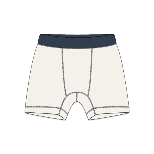PREORDER | Organic Cotton Boy Boxer Briefs | Multi-pack | 5 colors | Stars & Leaves