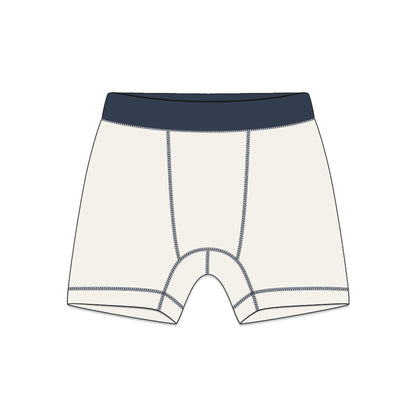 PREORDER | Organic Cotton Boy Boxer Briefs | Multi-pack | 5 colors | Stars & Leaves