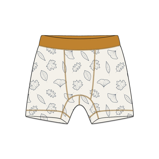 PREORDER | Organic Cotton Boy Boxer Briefs | Multi-pack | 5 colors | Berry & Mustard Hues