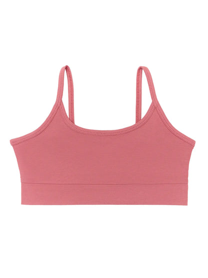 Leela Girls’ Bralette & Hipster Set – Rose