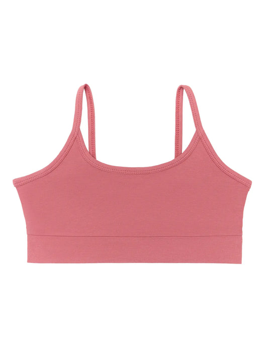 Leela Girls’ Bralette & Hipster Set – Rose