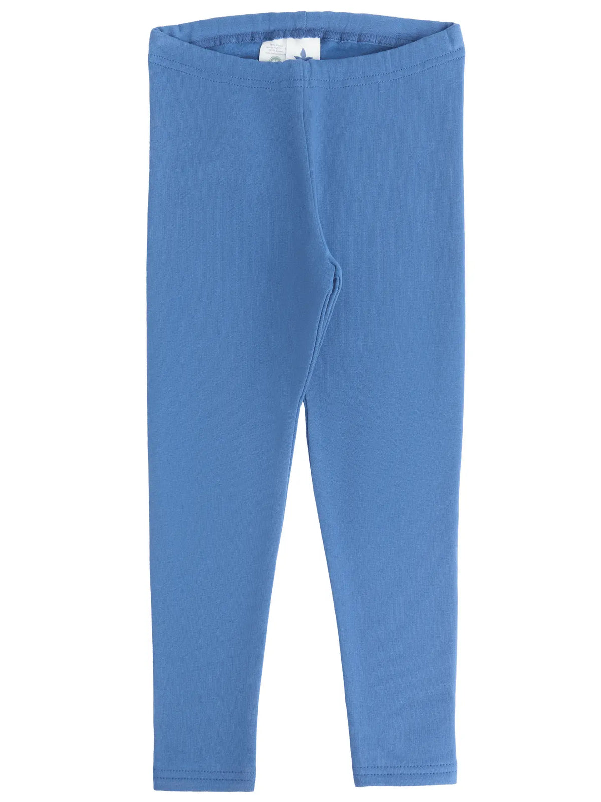 PREORDER: Leela Cotton Organic Cotton Brushed Leggings in Blue