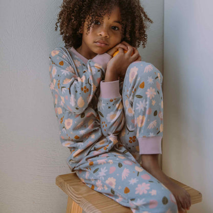 Long-Sleeve Pajamas | Flowers