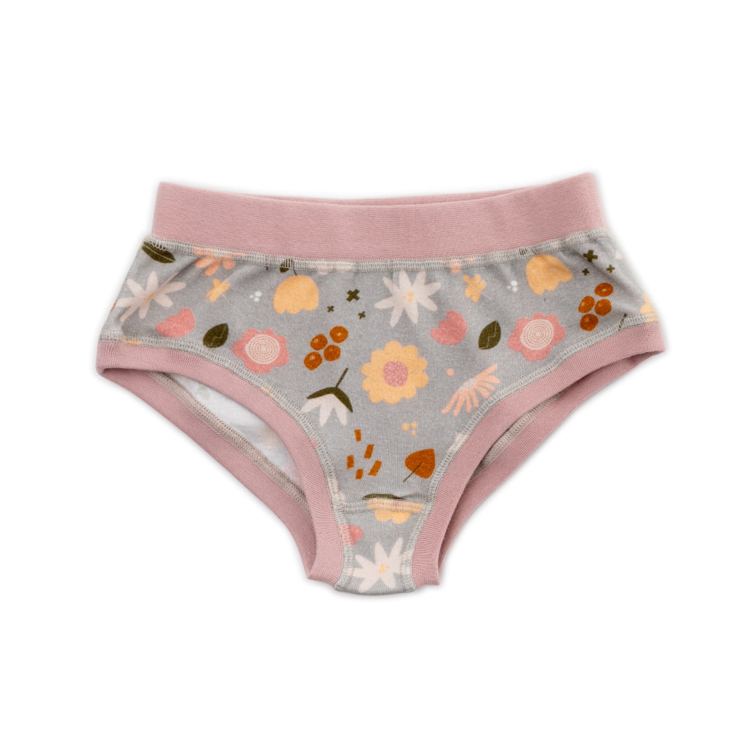 Organic Cotton Girls' Briefs Multi-pack | 5 colors