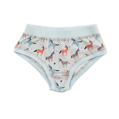 Organic Cotton Girls' Briefs Multi-pack | 5 colors