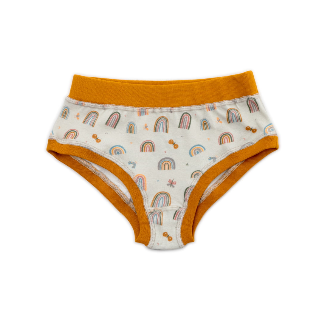 Organic Cotton Girls' Briefs Multi-pack | 5 colors