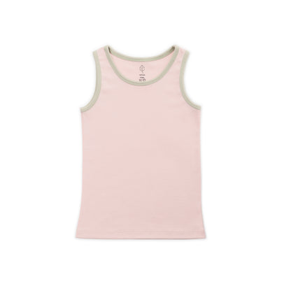 Tank, 2-Pack | Flowers + Solid Pink