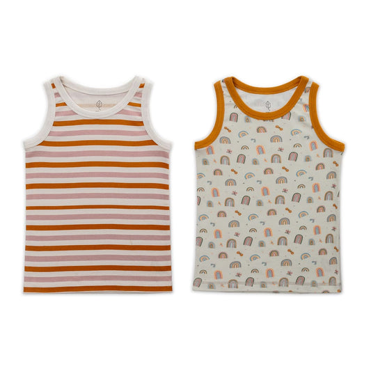 Striped Pajama & Tank Combo Bundle