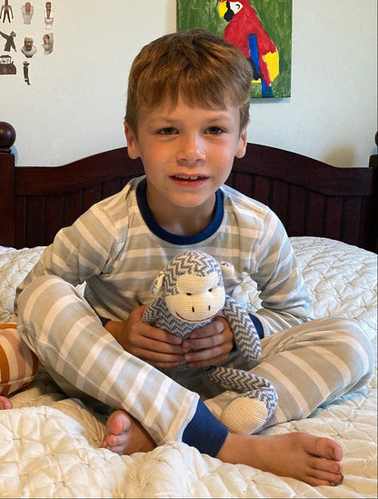 Organic Cotton Long-Sleeve Pajamas | Striped