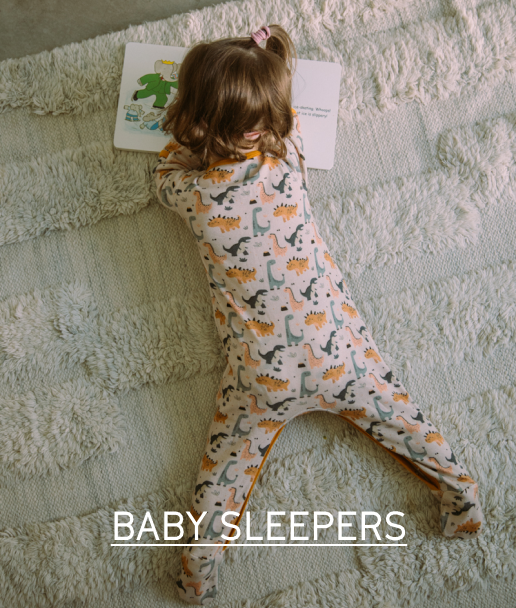 Shop organic cotton baby sleepers