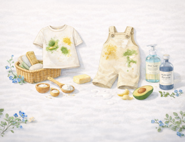 How to Remove Stains from Kids' Clothes