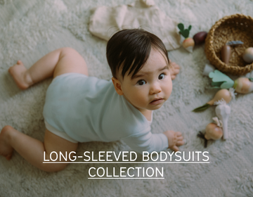 Organic Cotton Long-sleeved Bodysuits