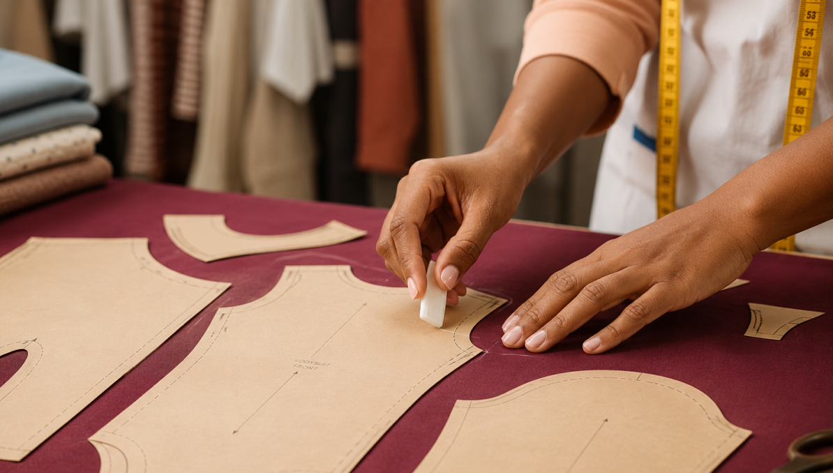 Pattern making and garment fit drafting