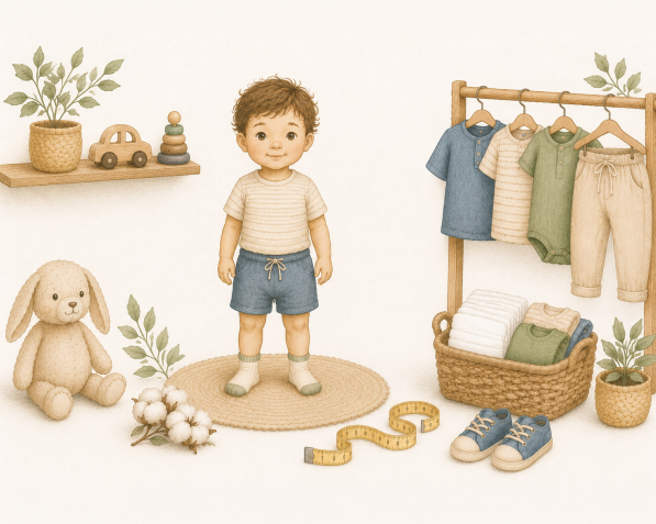 Toddler Clothing Size Chart & Fit Guide (Ages 1–3)