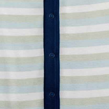 Organic Cotton Baby Sleeper, 2-Pack | Woodland + Striped