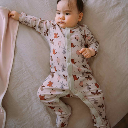 Baby Sleeper, 2-Pack | Woodland + Striped